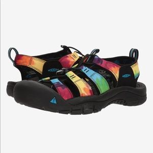KEEN Newport Retro Waterproof Hiking Sandal Tie Dye Print Women’s Size 5